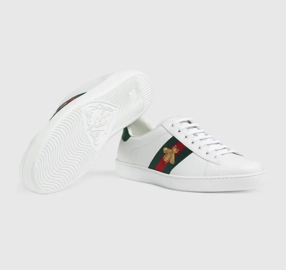 GG Ace Low-top White Sneakers