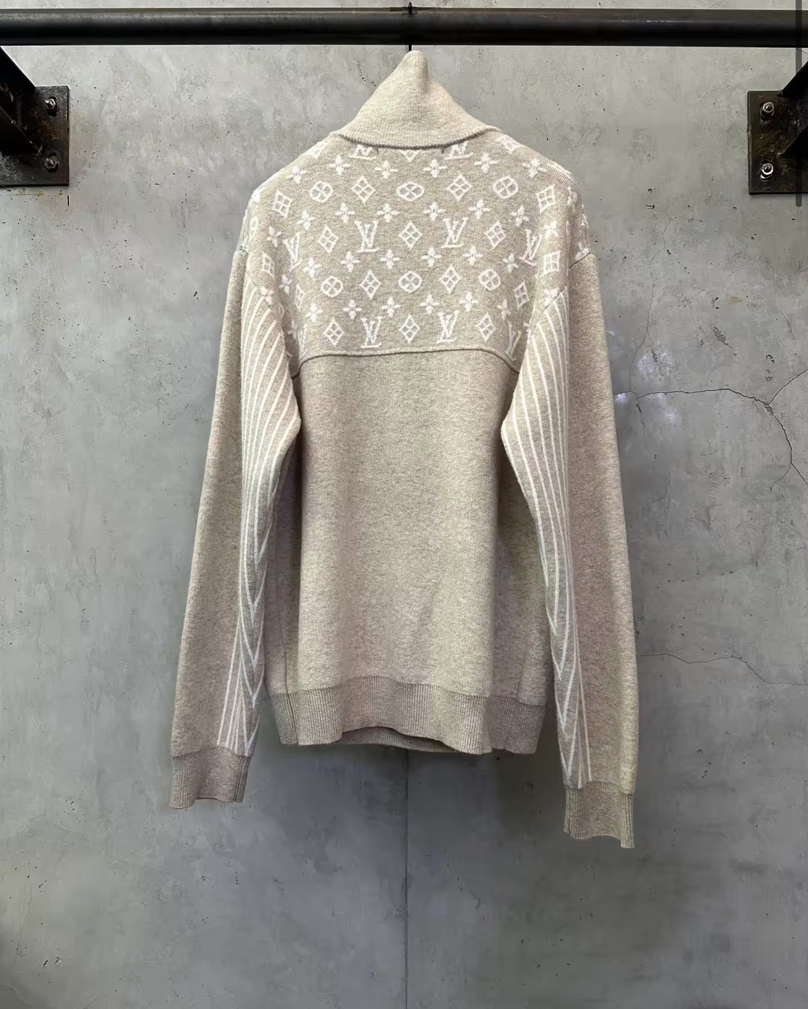 Louis Grey Zip Hoodie