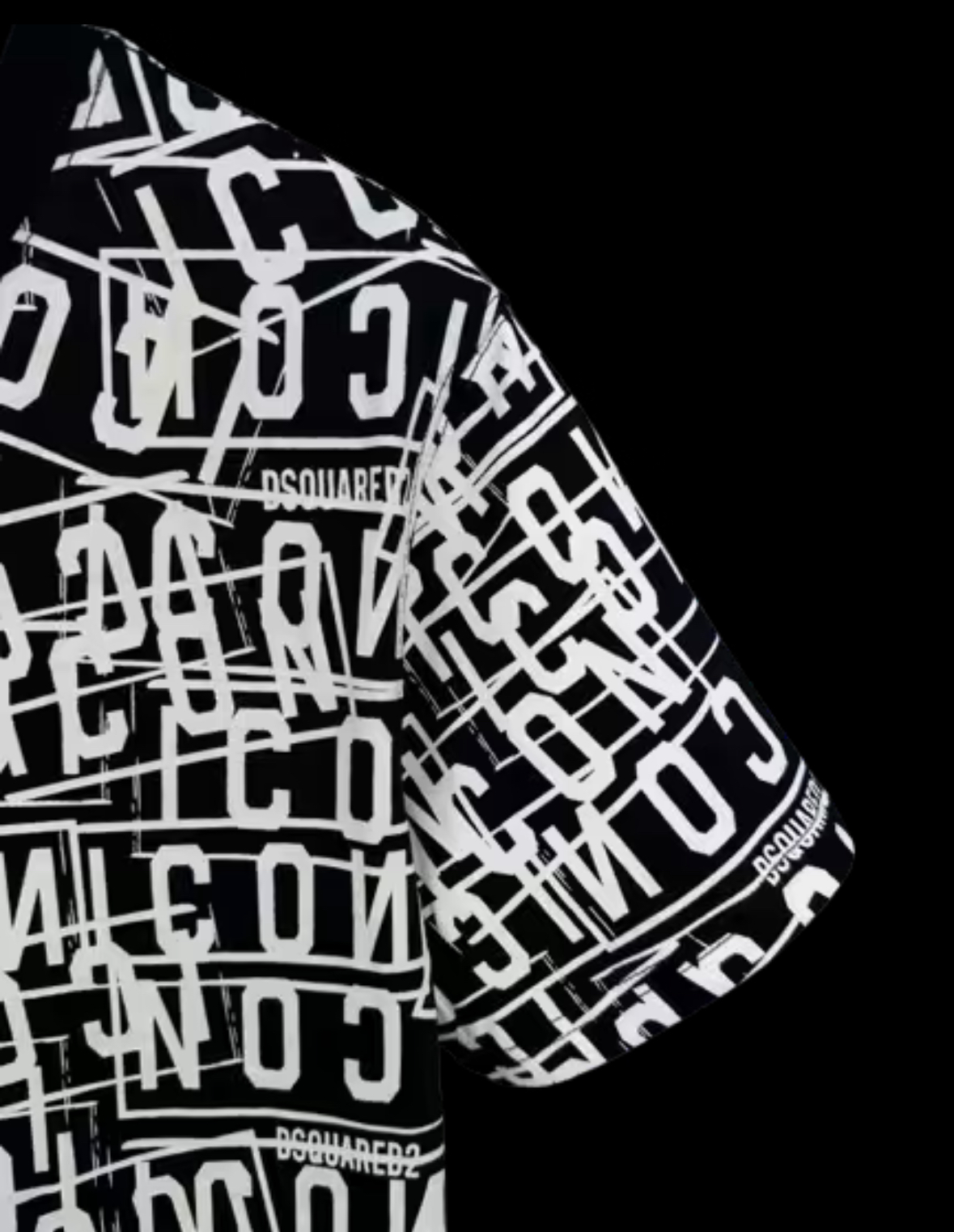 DSQ2 Shirt in Black