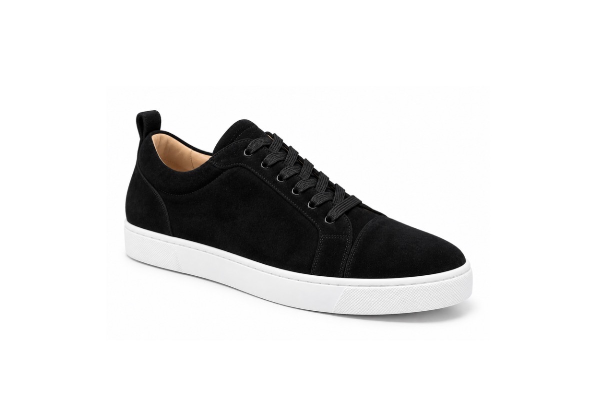 Loubs Shoes In White and Black