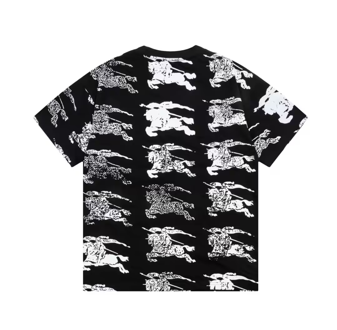 Brbrry T shirt printed in Black