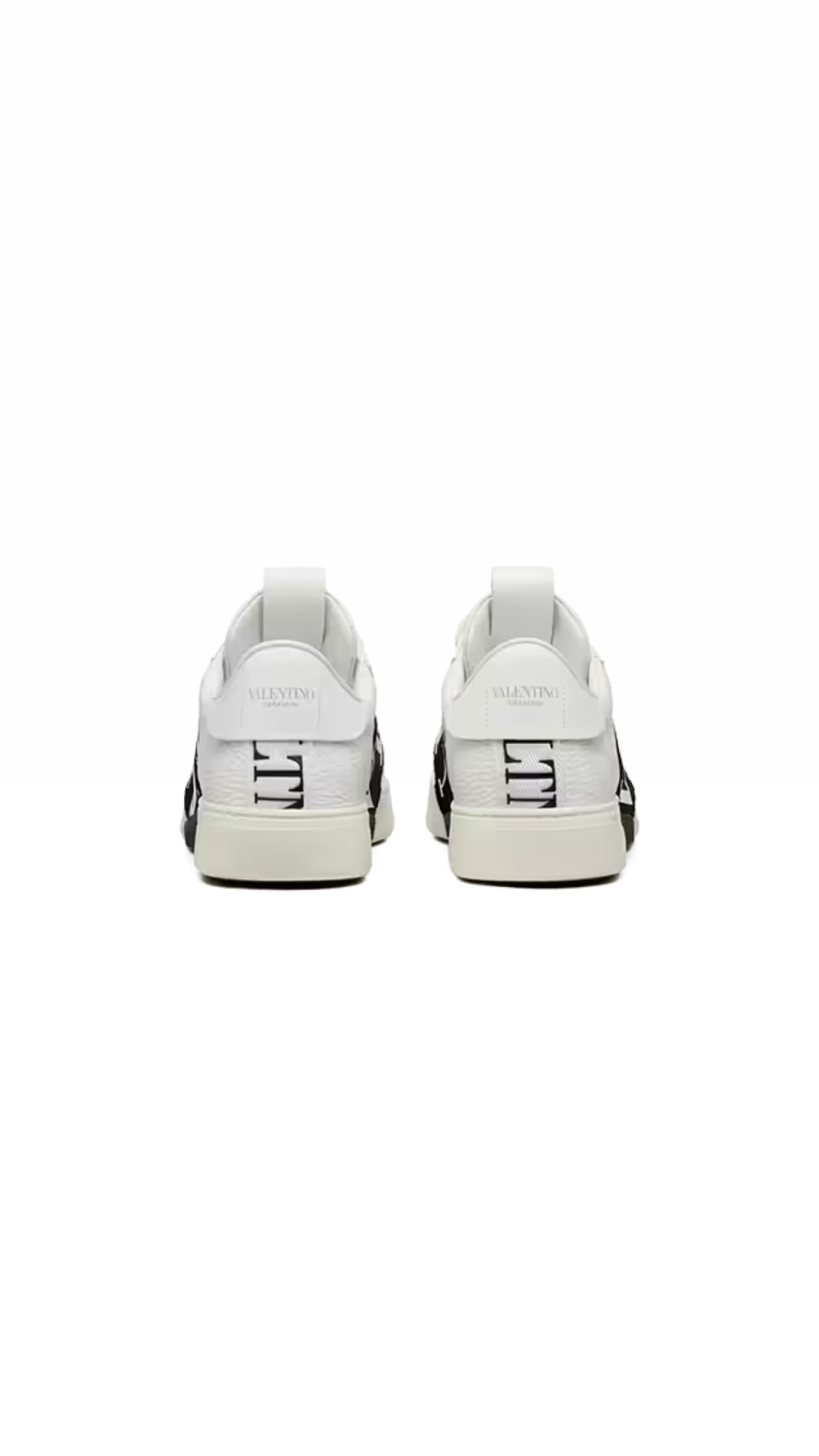 Vale Low Sneakers in White and Black
