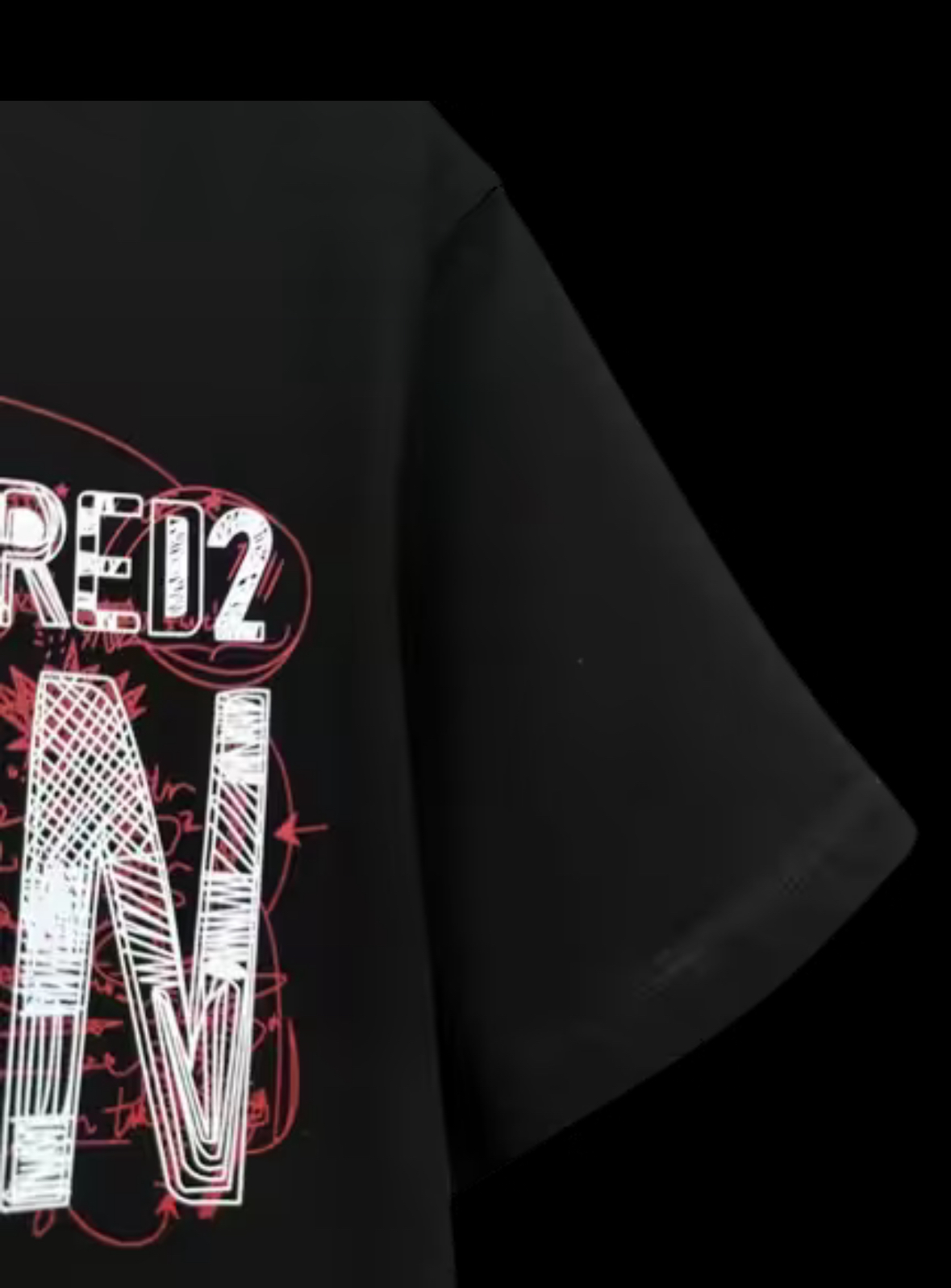 DSQ2 Shirt in Black