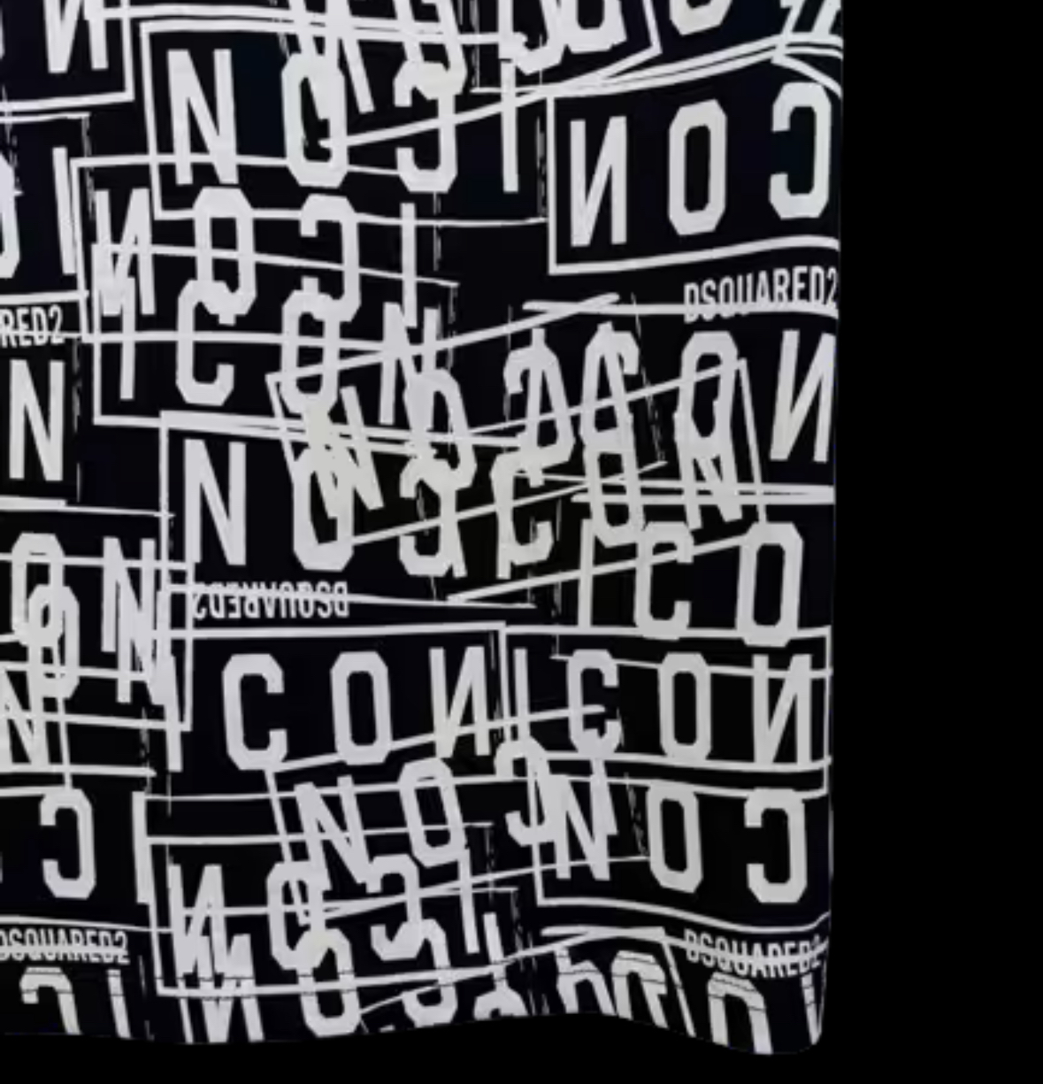 DSQ2 Shirt in Black