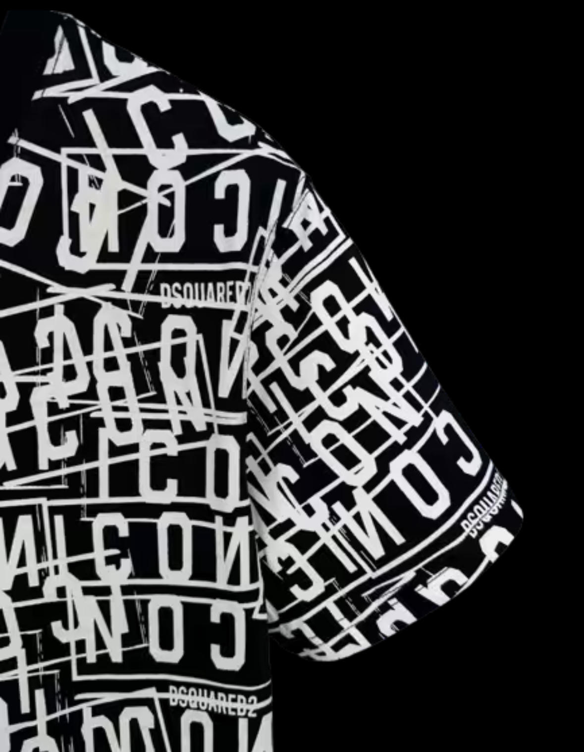 DSQ2 Shirt in Black